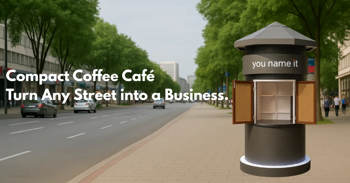 Compact Coffee Cafe: A Smart Startup Model -Brandwin.in